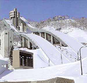 '98冬期長野オリンピック施設　白馬スキー場ジャンプ台